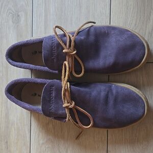 Manitobah Modern Moccasin shoes in purple suede Sz 10